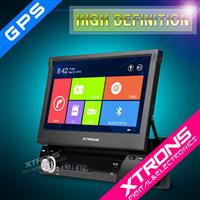 XTRONS D712VG 1 din car audio with gps bluetooth radio Win 8 UI detachable panel