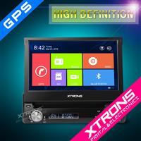 XTRONS D712VG Detachable panel Win 8 UI 7 inch 1 din car dvd player with GPS