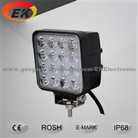 High Quality 5inch 12v 48w IP67 Waterproof Offroad LED Work Light