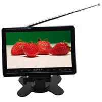 Best selling 7inch portable color television with USB/SD/FM/AV IN/AV OUT