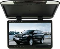 22 inch PAL Two Way Video DC 12V Super Slim HD LED HD TV 1080P Car Flip Down,Roof Mount,Overhead Monitor