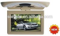 hd car roof mount monitor, flip down tv ceiling mount monitor