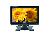 7 inch led tv monitor car monitor tv 12 volt with vga,usb