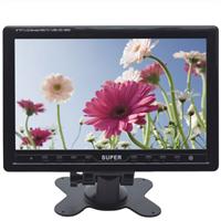 7'' small car tv monitor portable mini led tv with vga,usb