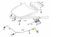 Bowden Cable 2128800459 for Mercedes W212