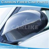 CARLIKE B-M-W E90 2005-2008 100% Carbon Fiber Car Rear Side View Mirror Cover