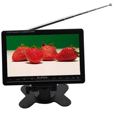 7 inch led tv monitor super tft lcd color tv monitor in Europe