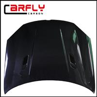 CARBON FIBER HOOD FOR VOLKSWAGEN GOLF 5 (VT STYLE)