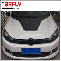 New Arrival Golf 6 GTI Engine Hoods MK6 Carbon Hoods for VW Golf VI MK6