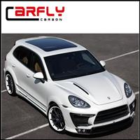 Carbon fiber tuning parts L-style bonnet for Cayenne958