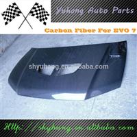 FOR Mitsubishi Evolution EVO 7 Carbon Fiber OEM Hood Bonnet