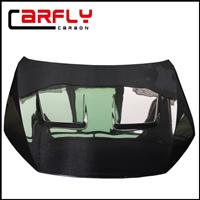 Carbon fiber hood for Scirocco