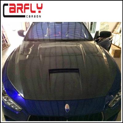 Carbon fiber hood/bonnet For Maserati Ghibli