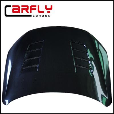 Carbon fiber VH-style bonnet for VWScirocco