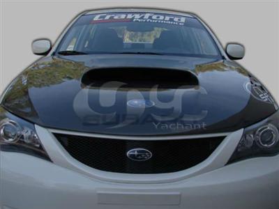 OEM Style Carbon Fiber Hood Bonnet Fit For Impreza GRB WRX 10 STI