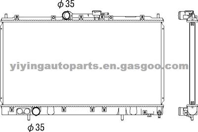 Radiator For Mitsubishi Galant VI MR212454,MR281667