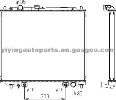 Radiator For Mitsubishi Pajero 4M40T