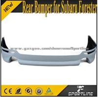 PU Rear Bumper Race Bumper Diffuser For Suba Ru Forester 2008-2010