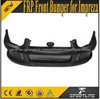 W Style FRP Front Bumper With Covers For Subar U Impreza WRX 8th Generation