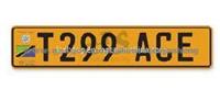 License Plate (Tanzania01)