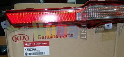 KIA PORTAGE REAR BUMPER FOG LAMP REFLECTOR RIGHT OEM 924063W220 KIA PORTAGE REAR BUMPER FOG LAMP REFLECTOR RIGHT OEM 924063W220