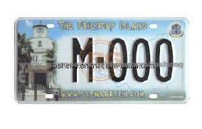 License Plate (St. Maarten 01)