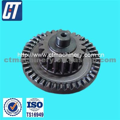 Crown Gear And Pinion For Mechanical Transmission With High Performance