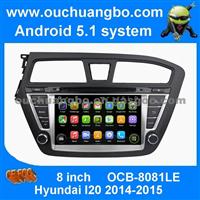 Ouchuangbo Car In Dash Dvd Radio Android 5.1 For Hyundai I20 2014-2015 With Gps Video Bluetooth 1024*600