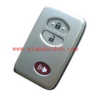 Remote Smart Car Replacement key shell 2+1BT for Toyoda Land Cruizer Prado