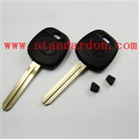 Cheap Blank transponder keys with 4D60 Chip uncut key For Toyota