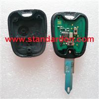 Cheap 2BT Blank Auto remote key 434mhz with ID46 chip for Peugeot 206 307 406 308
