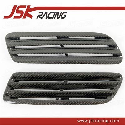 FOR EVO 10 EVO X OEM STYLE TYPE 1 CARBON FIBER HOOD SCOOP VENTS FOR MITSUBISHI LANCER EVOLUTION EVO 10 EVO X (JSK200822)