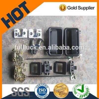 Handle remote sliding door lock