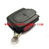 Flip Remote Key Shell for Audi A3 A4 S4 Uncut Case 3 Button Panic Folding