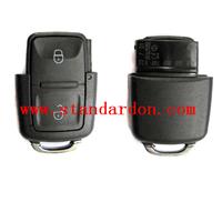 Cheap For VW Volkswagan 2 button remote Key control with 48 glass chip 2B 1JO 959 753 N 433Mhz For Europe South America