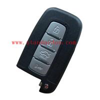 Replacement Uncut Blade Remote Case Smart Key Keyless Shell 4BT For Hyundai