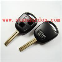 Replacement Shell Remote Key Case for TOYOTA Prado Tarago Camry Corolla 2BTN