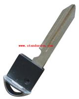 wholesale ane retail auto smart key blade for Nissan transponder key blade transponder chip car key shell