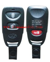 Good quality key blank for Hyundai Elantra remote case 2+1 buttons Hyundai key shell smart car key