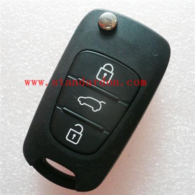 Flip Folding Remote Key Case Shell for KIA Optima accessories