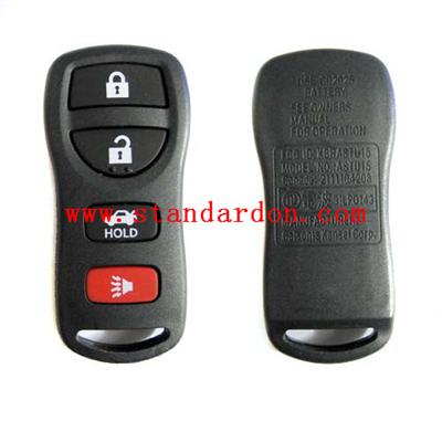 Remote smart Key Case for NISSAN Armada Maxima Altima 350Z key Shell 4 BUTTON