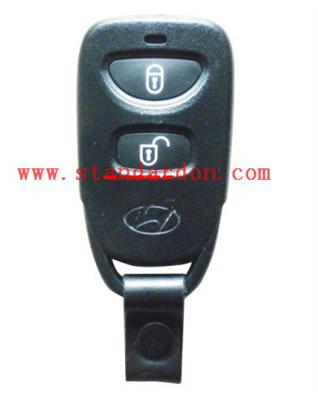 Good quality key blank for Hyundai Elantra remote case 2 buttons Hyundai key shell smart car key