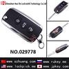 Hot sale/ high quality/car 3-button remote control key casing/029778