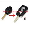 2 Button Flip Key Shell HU58 For bmw X3 X4 X5 E36 E38 E39 E46 E65 M5 Z3 Z5