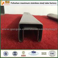 China Stainless Steel Pipe Manufacturers Handrail Grooved Tube Square Tubing