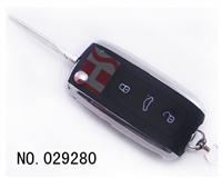 3-button folding remote key casing