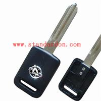 wholesale high quality Transponder Key Shell for NISSAN with logo car key blank&key case