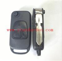 3 Button Flip Key Shell Replacement For Mercedes Benz W168 W124 W202 1984-2004