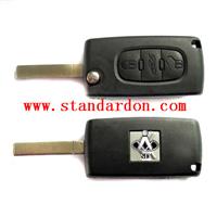 For Citroen car flip key shell & car key shell 3 BT for Citroen auto car keys cover best quality