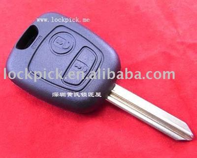 Auto 2 Button Remote Key Casing